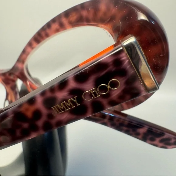 Jimmy Choo Retro Cat Eye Eyeglass Frames ONLY - Picture 4 of 8